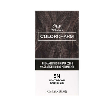 Wella Color Charm Permanent Liquid Hair Color 5N Light Brown – 1.42 fl oz - ANNS BEAUTY SUPPLY